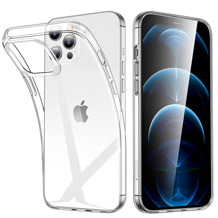 Ultra Thin Clear Case For iPhone 13 12 11 Pro XS Max XR X Soft