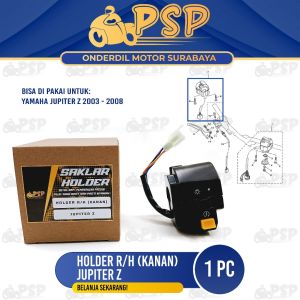 Holder Kanan Jupiter Z R/H - Switch Saklar Tombol Stater Lampu On Off Yamaha Jupiter Lama Old