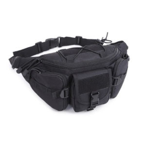 SILVER KNIGHT SK9300 Tactical Belt Bag Waist Pack Adjustable Waist Strap Cordura Fabric