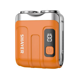 Rechargeable Electric Shaver Magnetic Dual Head Razor Powerful Motor Digital Display