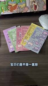 Stiker Jurnal Lucu Kartun Cinnamoroll Kuromi Set DIY a Ins