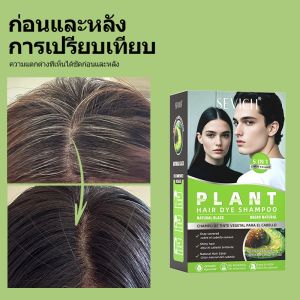 SEVICH เซวิช แพลนท์ แชมพูย้อมผม สําหรับผมทําสีขาว เฮอร์บัล เอสเซ้นส์ ไม่ระคายเคือง