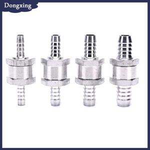 dongxing One Way 6 8 10 12mm 4 Size Aluminium Alloy Fuel Non Return Check Valve