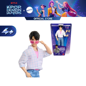 [NEW] KPop Demon Hunters Saja Boys Jinu Fashion Doll in “Soda Pop” Look With Themed Movie Accessories (JRN38)