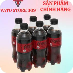 Nước ngọt có ga COCACOLA zero không đường chai 390ml
