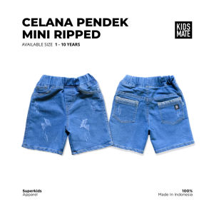 JEJEKIDSWEAR - Celana Ripped Jeans Pendek Anak by Kidsmate