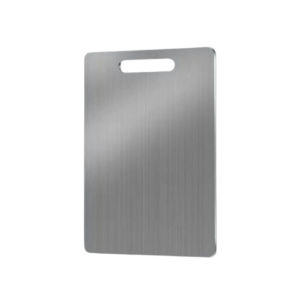 304 Stainless Steel Cutting Board Kitchen Chopping Board Dough Kneading Board Durable Mould Resistant Meat and Vegetable Board Kitchen Tools