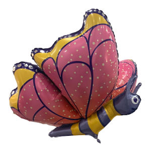 ลูกโป่งของตกแต่งงานแต่งงานลูกโป่งรูปผีเสื้อ3มิติ24นิ้วลูกโป่งฟอยล์อลูมิเนียมตกแต่งวันเกิดสำหรับเด็กอุปกรณ์งานเลี้ยงเทศกาลปาร์ตี้วันครบรอบตกแต่งวันเกิดอุปกรณ์ตกแต่งงานปาร์ตี้ DIY