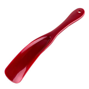 1pc Professional Shoe Lifter Plastic Shoe Horn Spoon Shape Shoe Accessories