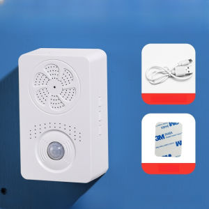 Smart Infrared Sensor Doorbell With Rechargeable Magnetic Design Recording Function Welcome Doorbell With Sensor