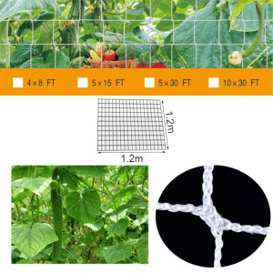 High-Quality Garden Climbing Netting Strong Nylon Plant Trellis For Climbing Plants Loofah Morning Glory Flowers Cucumber Vine