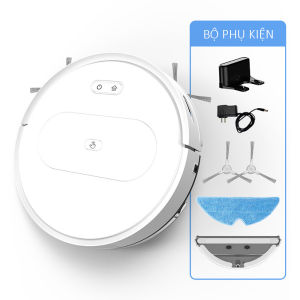Robot hút bụi lau nhà OB 11 Pro thế hệ mới app tiếng việt có thông báo tiếng việt có cài app thông minh tự động quay về trạm sạc cảm biến chống va đập leo vật cản Bảo hành 2 năm lỗi đổi mới trong 7 ngày đầu nhận sản phẩm