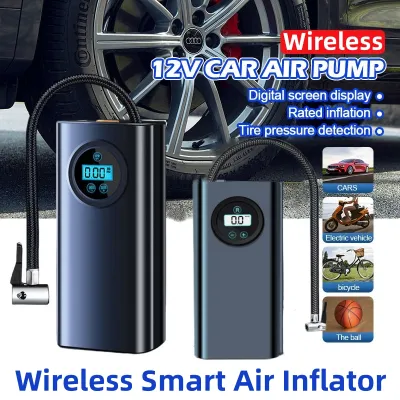 Intelligent Wireless Air Compressor Pump Portable Tire Inflator inflation Air pump Car automobile Motorcycles Bicycles