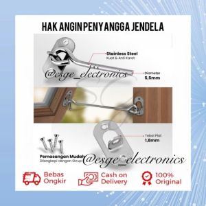 HAK ANGIN JENDELA PENGAIT JENDELA PENAHAN JENDELA CANTOLAN JENDELA KAIT JENDELA KUNCI JENDELA