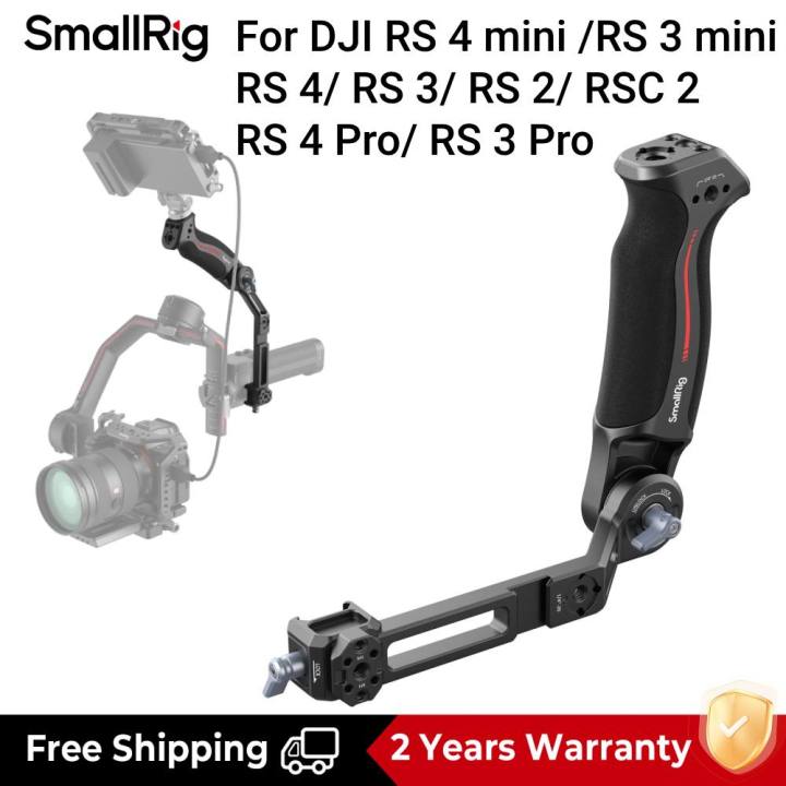 SmallRig RS3 อุปกรณ์เสริมสำหรับกล้องกันสั่น ด้ามจับกันสั่นแบบกิมบอลสำหรับ DJI RS4 mini/ RS 4 / RS 4 Pro / RS 3 / RS 3 Pro / RS 3 mini / RS 2 / RSC 2 3028