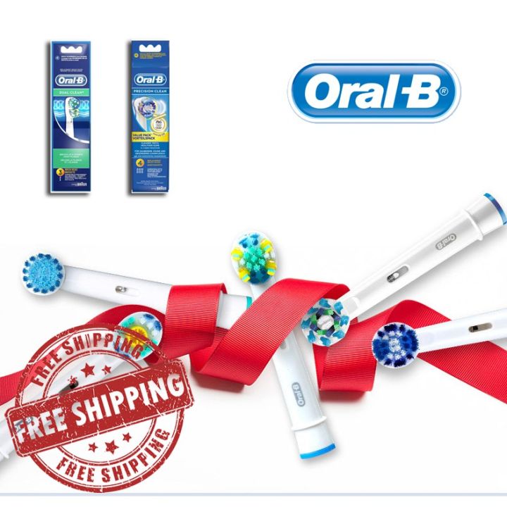 Oral B Replacement Electric Toothbrush Head Refills - Precision Clean ...