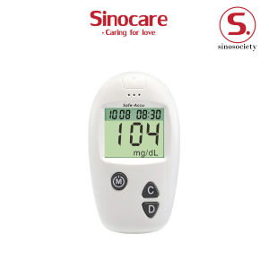 🔥เครื่องตรวจวัดน้ำตาล Sinocare Safe-Accu อุปกรณ์ครบชุด เข็มเจาะเลือด50ชิ้น+แผ่นตรวจ50ชิ้น👉รับประกัน 5ปี