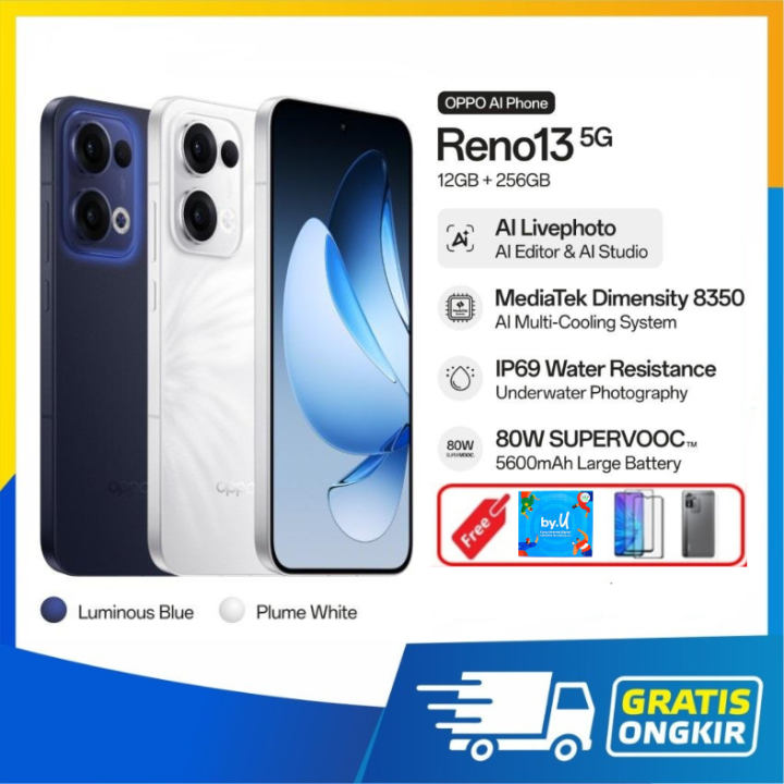 Oppo Reno 13 5G NFC 12/256GB IP69 Water Resistance, 50MP Ultra