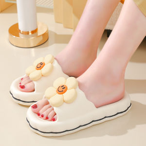 Dép Nữ Dép Mang Trong Nhà Chống Trượt Hình Bông Hoa Dễ Thương Nhiều Màu Sắc