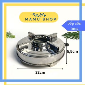 Bếp cồn ăn lẩu bếp cồn mini cắm trại Mamu shop M145