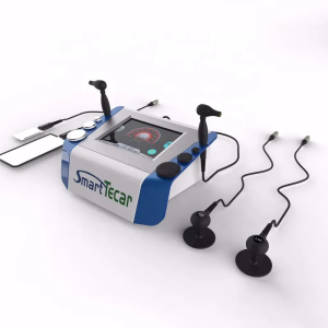 3 In 1 Smart Tecar Wave CET RET Diathermy Pain Removal Extracorporeal ShockWave Smartecar ED Treatment Machine