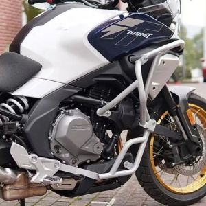 For CFMOTO MT700-9B Motorcycle Accessories Highway Engine Guard Crash Bar Frame Bumper Fairing Protector Bars Modification