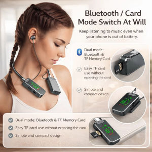 Wireless Headphones Live Streaming Headphones with USB Sound Card Real-Time Audio Mixing Noise Cancelling Studio Monitor Headphones for Content Creators Gamers TikTok YouTube Streaming