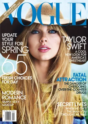 VOGUE MAGAZINE AMERICAN EDITION FEBRUARY 2012 TAYLOR SWIFT