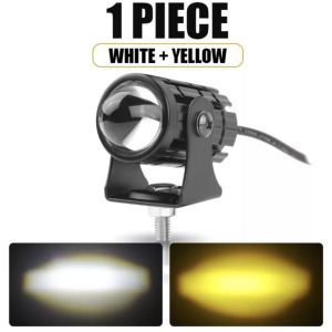Lampu Tembak LED LASER D2 MINI DRIVING High/Low PUTIH KUNING WATERPROOF IP67