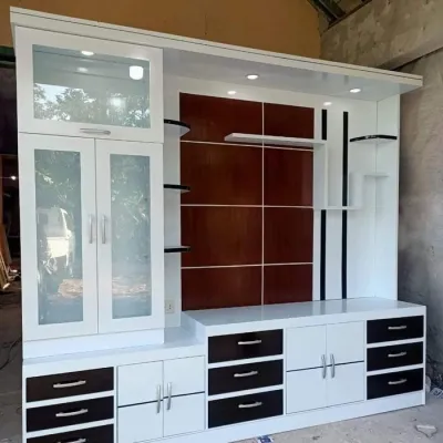 backdrop tv minimalis meja tv bufet tv