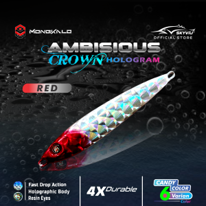 Umpan Metal Jig 20 Gram MONGKALO AMBISIOUS Metaljig Umpan Micro Jig 20g 20gr 20 gr 20gram