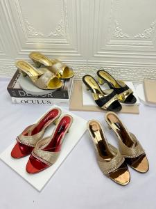 sepatu heel pesta wanita LOUISDEAR heel pengantin pesta bahan glitter H24 heel 5 cm kualitas bagus dengan bahan yang sangat lembut cocok dipakai pesta wisuda dan jalan jalan