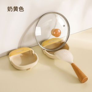 BHQ Silicone Rack Kitchen Tools Spoon Rak Spatula Holder Pot Lid Storage Pad Mat Cooker Shelf