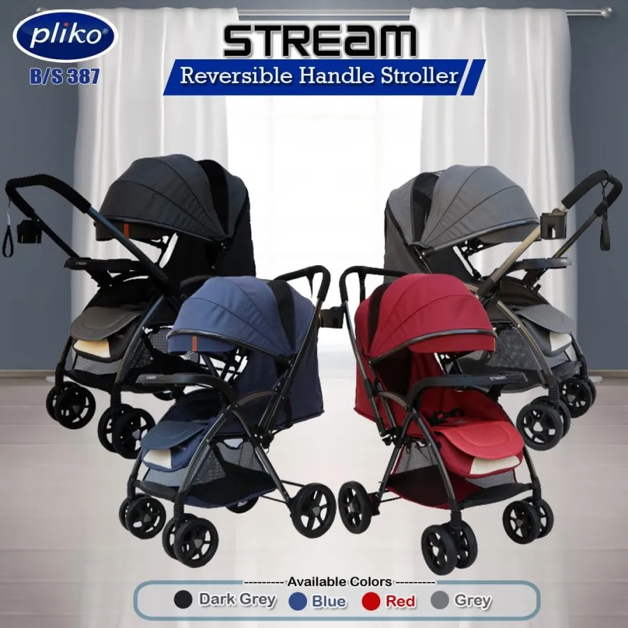 Stroller Bayi Pliko Stream 387 kereta dorong bayi Stream R 397