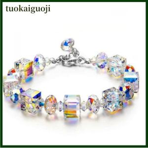 tuokaiguoji Butterfly Beaded Bracelets Women Sweet Temperament Handwork Bracelet