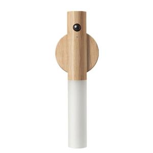 MotionSensorLight Rechargeable Light LEDLight Smart Light Night Light Bedroom Light Bathroom Light Hallway Light Cabinet Light Portable Light Magnetic Light No Drilling Human Body Sensor Auto On Off Energy Saving Wooden Design Rotatable Long Standby Sleep