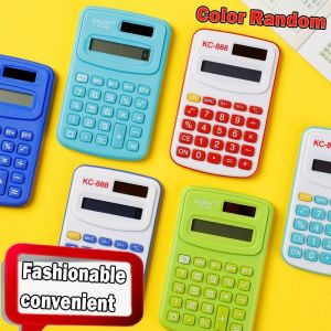 Portable Mini Flip Calculator Hanging Pendant Keychain Keyring Key Holder Gift with Key Ring Office