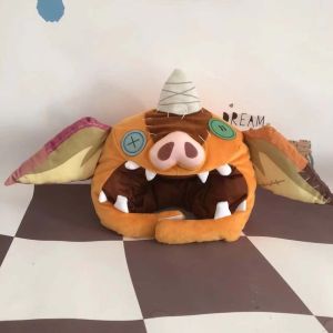 GLOBALTREE Polyester Legends of Zeldas Cap Adjustable Strap Orange Cosplay Props Pullover Hat Game Merchandise Hat Game Merchandise Bokoblins Pig Hat Women