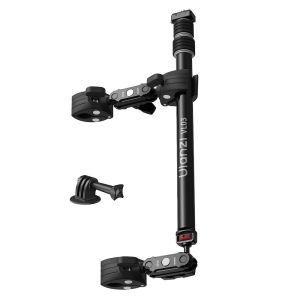 Ulanzi VL03 Super Clamp Motorcycle Bike Invisible Selfie Stick Holder Mount for GoPro Insta360 DJI 360 Action Camera