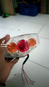 STOPLAMP LAMPU STOP BELAKANG YAMAHA RXK 2014 SET PANGKON LAMPU STOP
