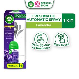READY STOCK MALAYSIA Air Wick Automatic Air Freshener Spray Kit Magnolia & Peony / Lavender / Cherry Blossom / Citrus Fragrance