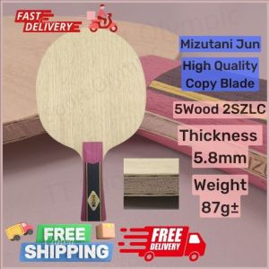 DKC Copy Blade Mizutani Jun ZLC High Quality Same Material Structure Bat Racket Papan Butterfly Donic