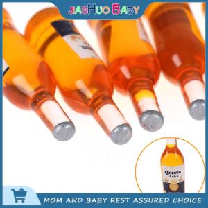 JiaShuo Baby Toy 10pcs 1/6 dollhouse Miniature เรซิ่นขวดจำลองไวน์รุ่น
