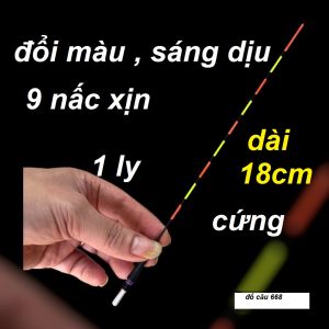 Tăm Phao Câu Đổi Màu Nghệ Nhân Xịn  thay thế cho các loại phao chép