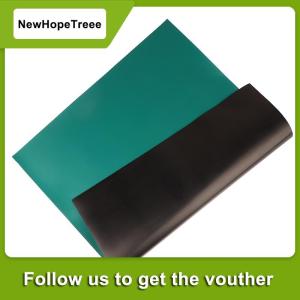 NewHopeTreee แผ่นรองโต๊ะป้องกันไฟฟ้าสถิตย์ขนาดใหญ่แผ่นฉนวนแพลตฟอร์มการบำรุงรักษาอิเล็กทรอนิกส์ + สายดิน + ชุดข้อมือ ESD สำหรับซ่อม PCB