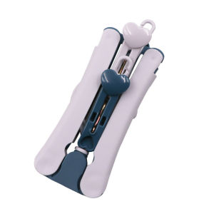 Mini Folding Hanger Portable Travel Foldable Clothes Hanging Rack with Clips Non-slip Hanger Clothes Drying Rack Socks Bra
