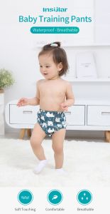 6 Layers Kids Potty Training Pants Baby Toddle Underwear Toilet Cloth Diaper Pant Seluar Kencing Bayi Learning Pant