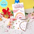 Thiệp Chúc Mừng Sinh Nhật, Happy Birthday, 2 mặt, Nhiều mẫu. 