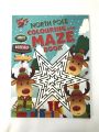 Christmas Colouring & Maze Activity Book For Kids. 