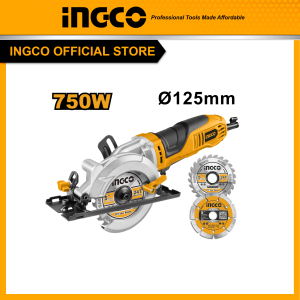 Máy cắt đa năng cầm tay INGCO MFS1251 công suất 750W tặng kèm 1 lưỡi cắt gạch và 1 lưỡi cắt gỗ.
